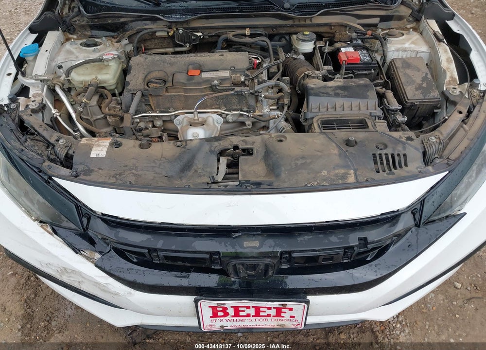 2019 HONDA CIVIC VIN: 2HGFC2F85KH563507