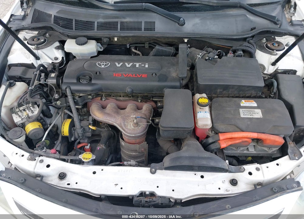 2011 TOYOTA CAMRY HYBRID VIN: 4T1BB3EK2BU139150