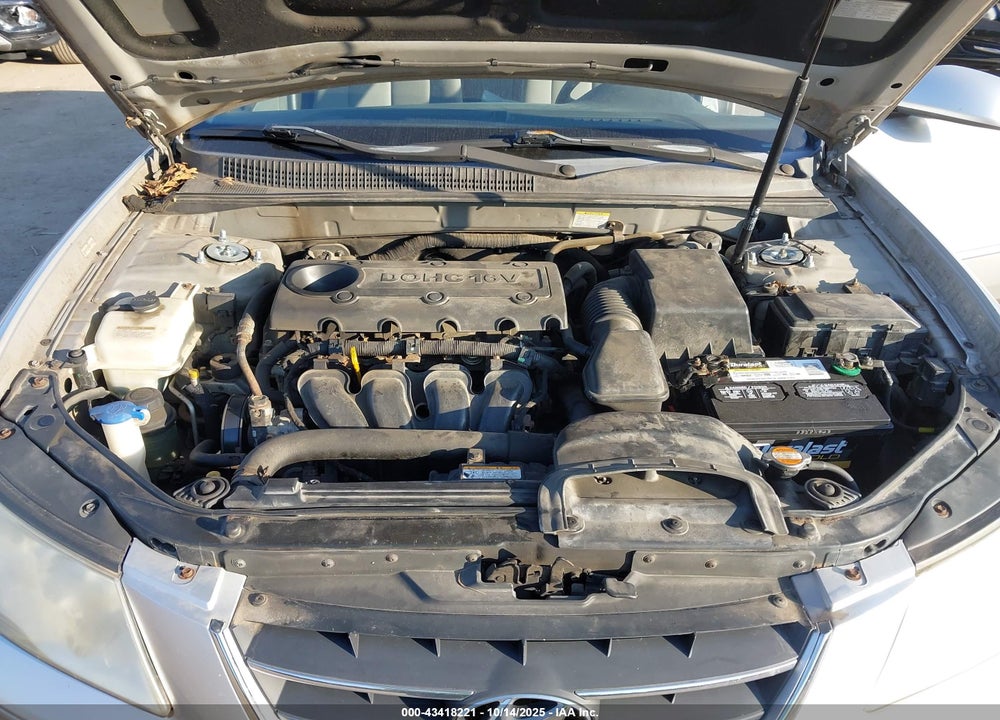 2009 HYUNDAI SONATA GLS VIN: 5NPET46CX9H523807
