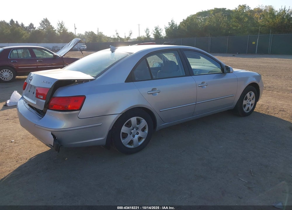 2009 HYUNDAI SONATA GLS VIN: 5NPET46CX9H523807