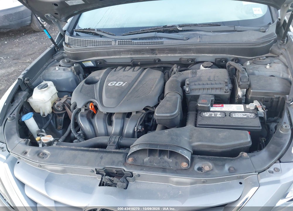 2013 HYUNDAI SONATA VIN: 5NPEB4AC8DH525820