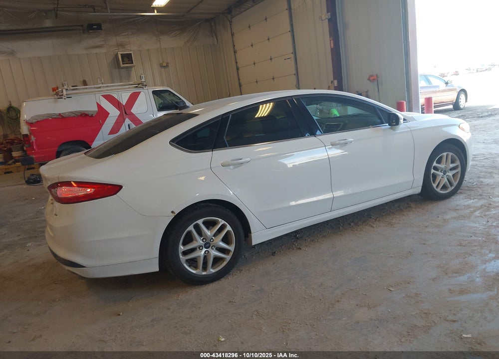 2016 FORD FUSION SE VIN: 3FA6P0H74GR343580
