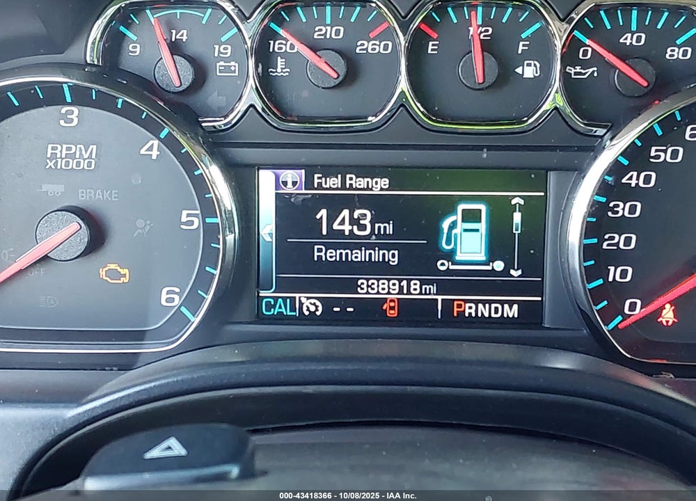 2015 CHEVROLET SILVERADO 1500 HIGH COUNTRY VIN: 3GCUKTEC3FG116992