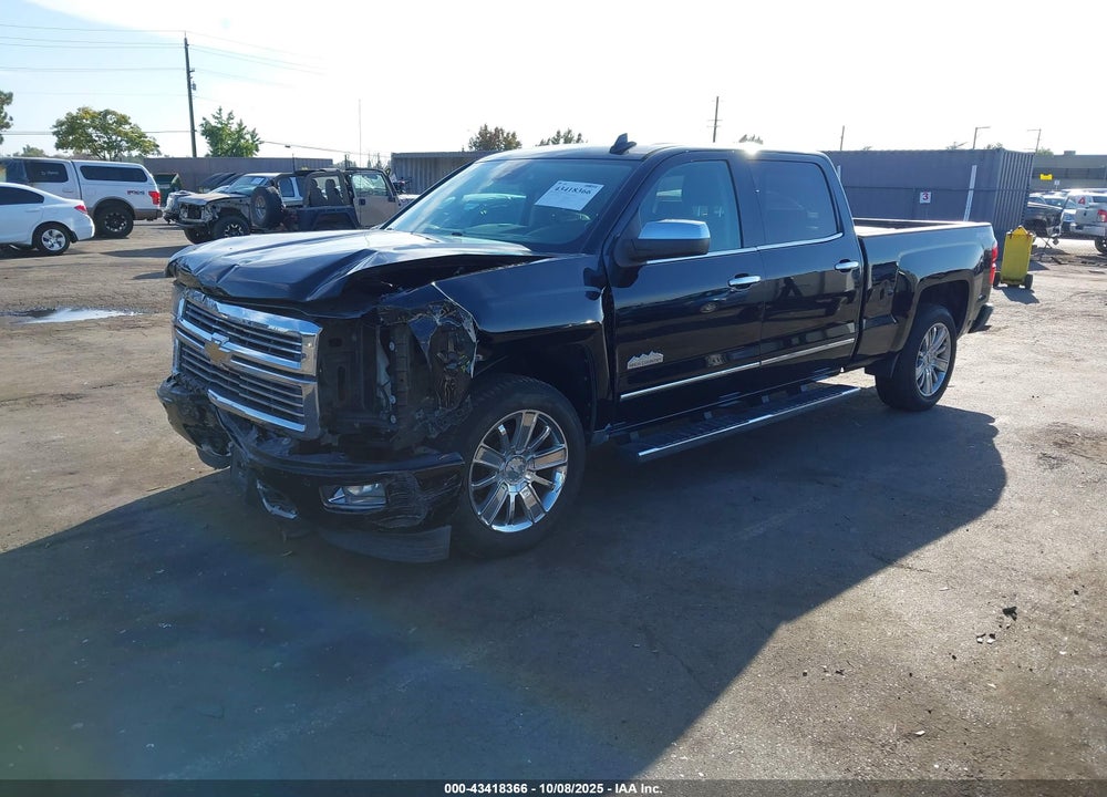 2015 CHEVROLET SILVERADO 1500 HIGH COUNTRY VIN: 3GCUKTEC3FG116992