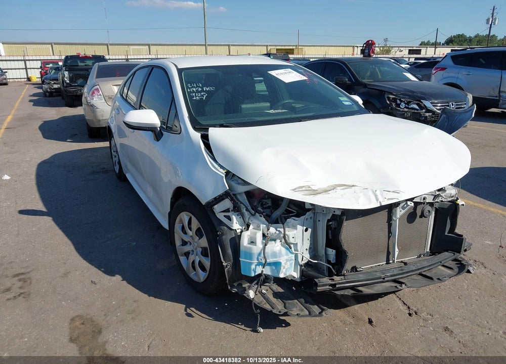 2020 TOYOTA COROLLA LE VIN: 5YFEPRAE4LP131149