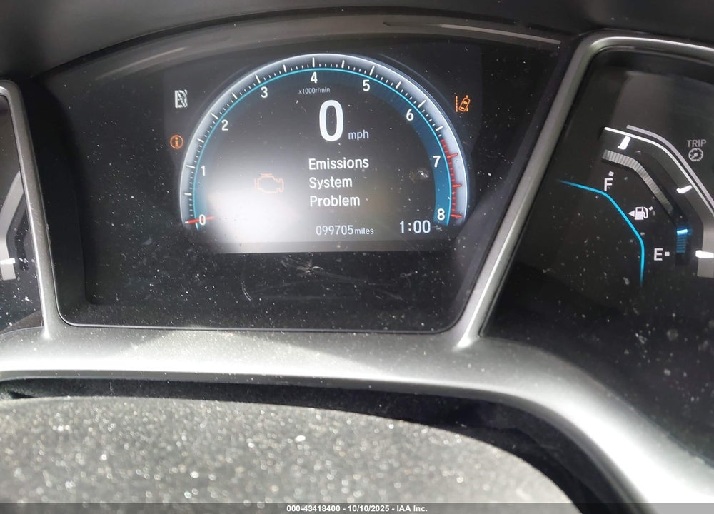 2018 HONDA CIVIC VIN: 19XFC2F89JE208333