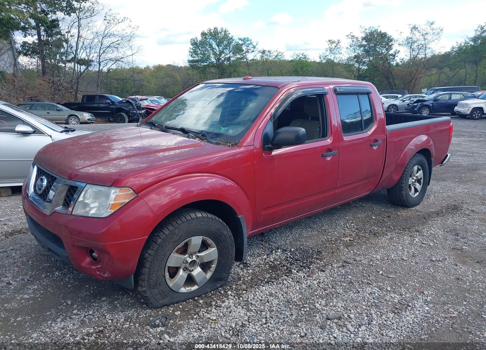 2012 NISSAN FRONTIER VIN: 1N6AD0FV6CC420857