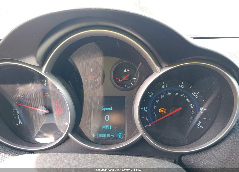 2012 CHEVROLET CRUZE 1LT VIN: 1G1PF5SC8C7300018