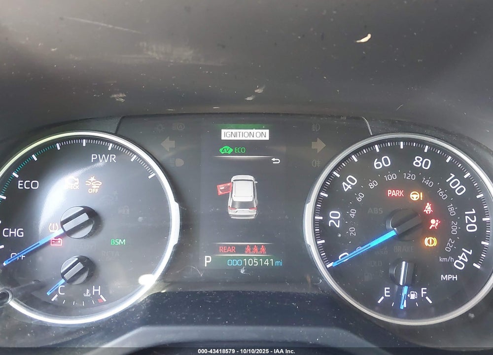 2020 TOYOTA RAV4 HYBRID XLE VIN: JTMR6RFV1LD004519