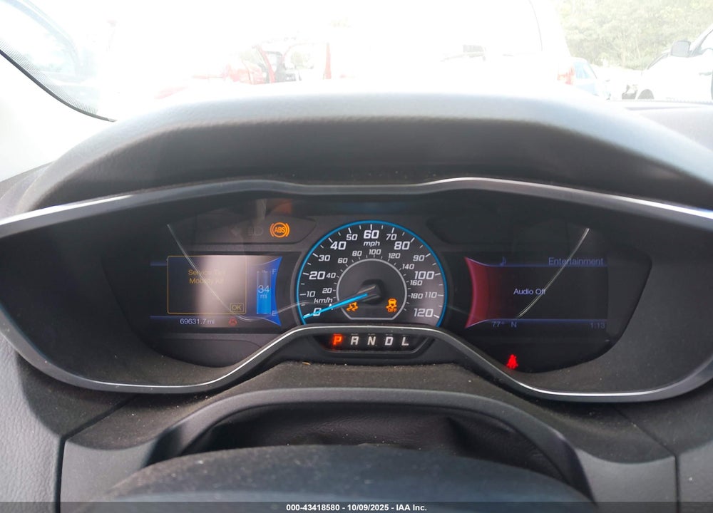 2012 FORD FOCUS ELECTRIC VIN: 1FAHP3R46CL411515