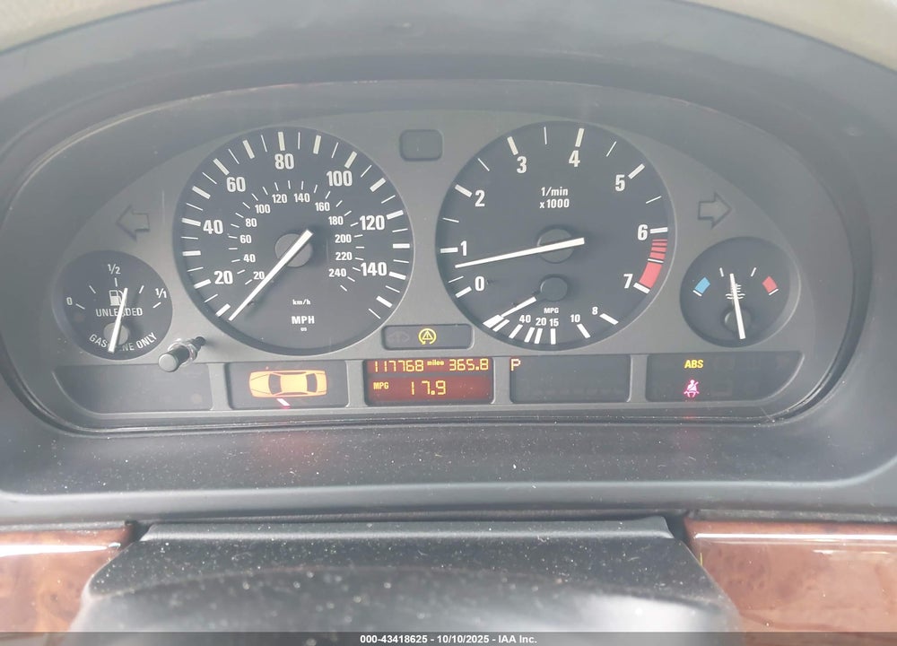 1999 BMW 528IA VIN: WBADM6337XBY28511