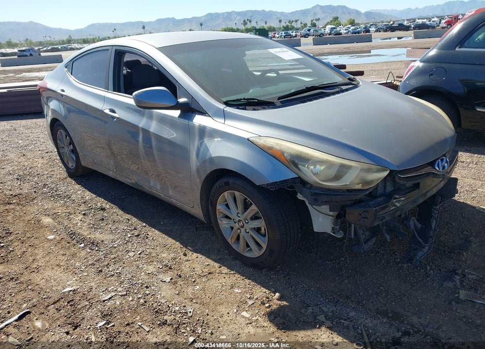2014 HYUNDAI ELANTRA SE VIN: KMHDH4AE1EU144356