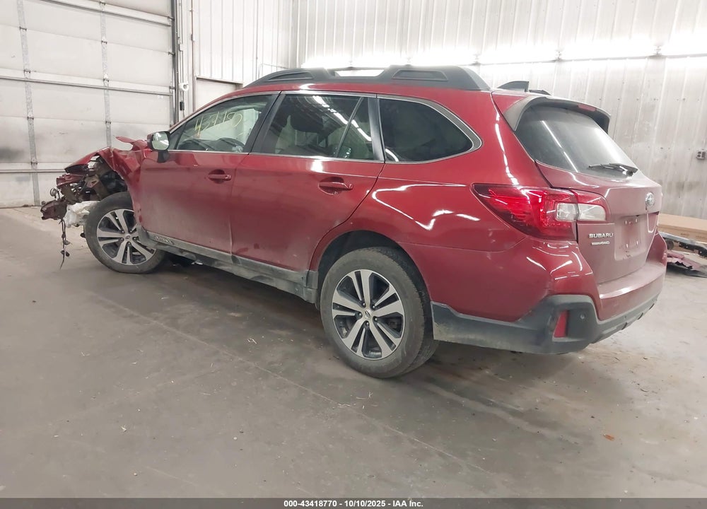 2019 SUBARU OUTBACK 2.5I LIMITED VIN: 4S4BSANC2K3375543