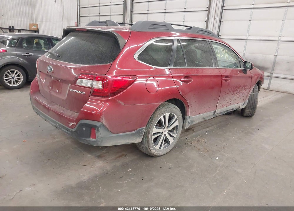 2019 SUBARU OUTBACK 2.5I LIMITED VIN: 4S4BSANC2K3375543