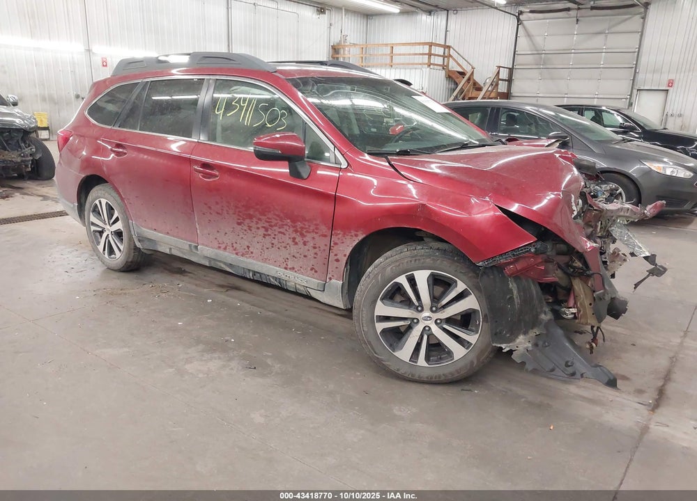 2019 SUBARU OUTBACK 2.5I LIMITED VIN: 4S4BSANC2K3375543