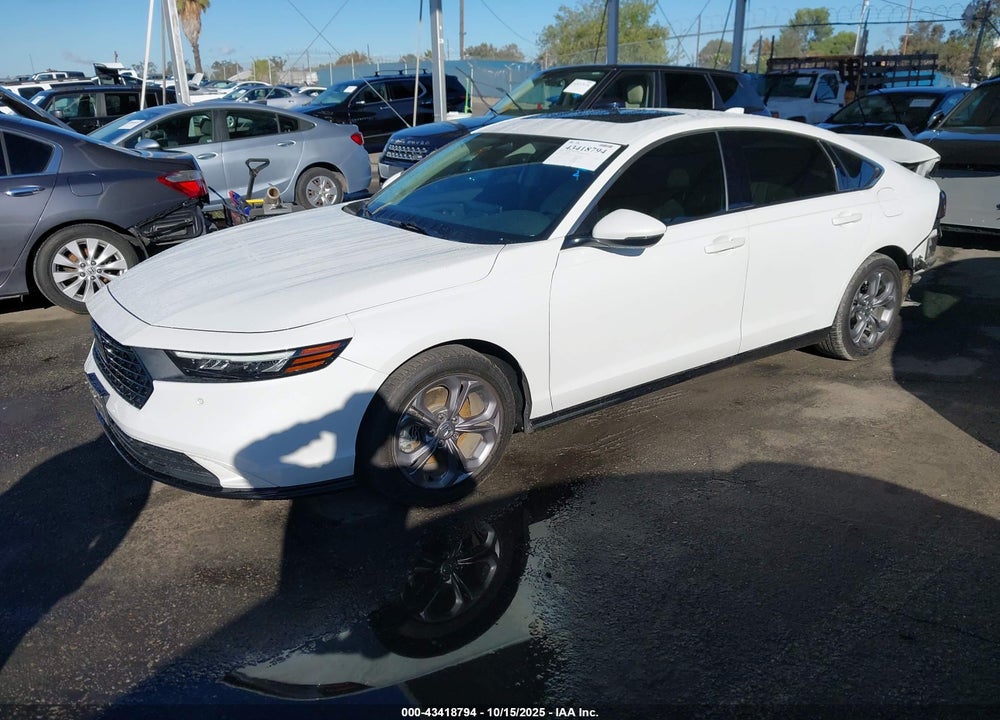 2023 HONDA ACCORD HYBRID EX-L VIN: 1HGCY2F69PA069921