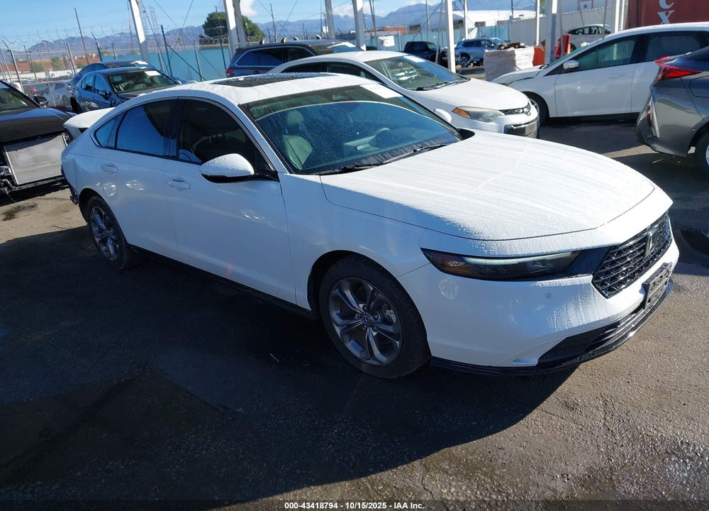 2023 HONDA ACCORD HYBRID EX-L VIN: 1HGCY2F69PA069921