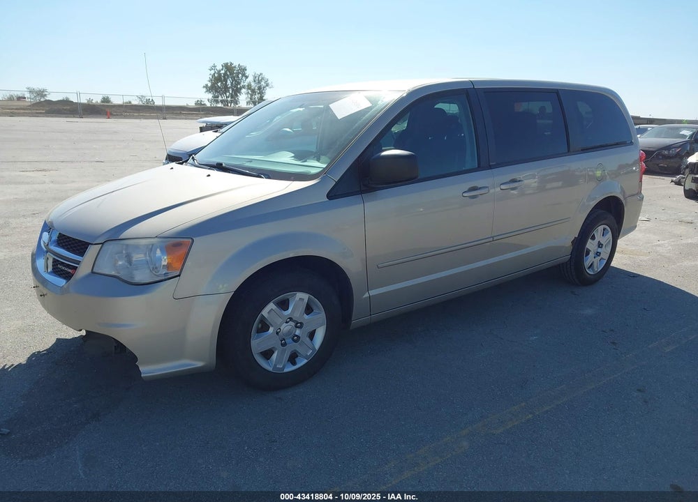 2013 DODGE GRAND CARAVAN SE VIN: 2C4RDGBG3DR613398