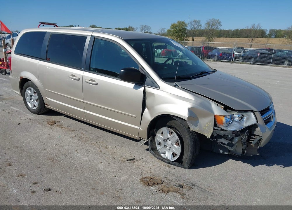 2013 DODGE GRAND CARAVAN SE VIN: 2C4RDGBG3DR613398