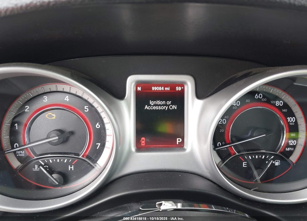 2015 DODGE JOURNEY R/T VIN: 3C4PDDEG8FT640128