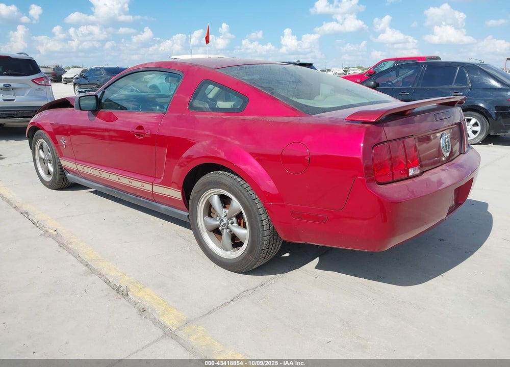 2006 FORD MUSTANG V6 VIN: 1ZVHT80N065177676