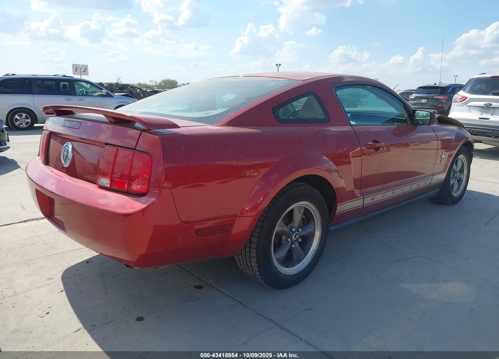 2006 FORD MUSTANG V6 VIN: 1ZVHT80N065177676