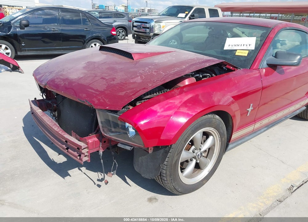 2006 FORD MUSTANG V6 VIN: 1ZVHT80N065177676