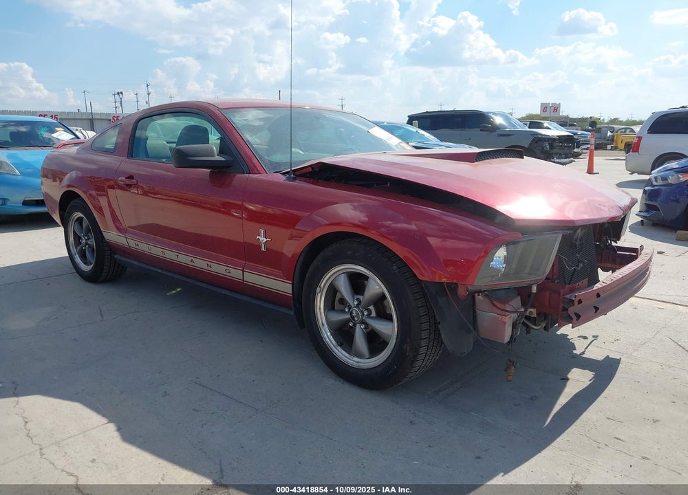 2006 FORD MUSTANG V6 VIN: 1ZVHT80N065177676