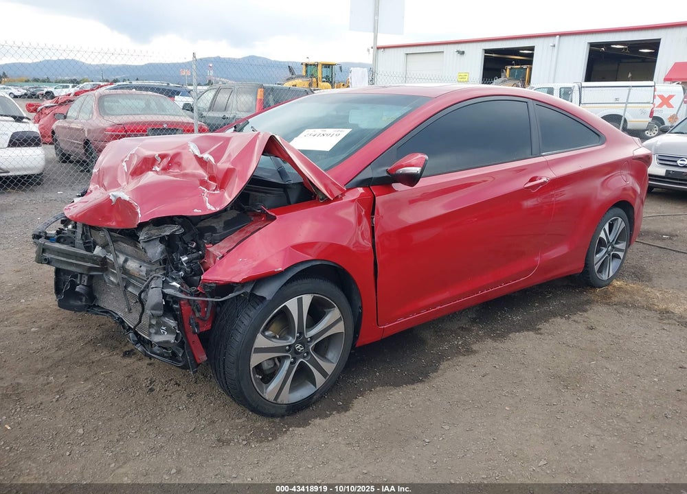 2014 HYUNDAI ELANTRA VIN: KMHDH6AH6EU026731
