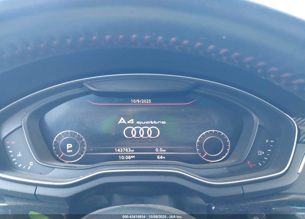 2018 AUDI A4 2.0T PREMIUM/2.0T TECH PREMIUM VIN: WAUENAF41JA086452