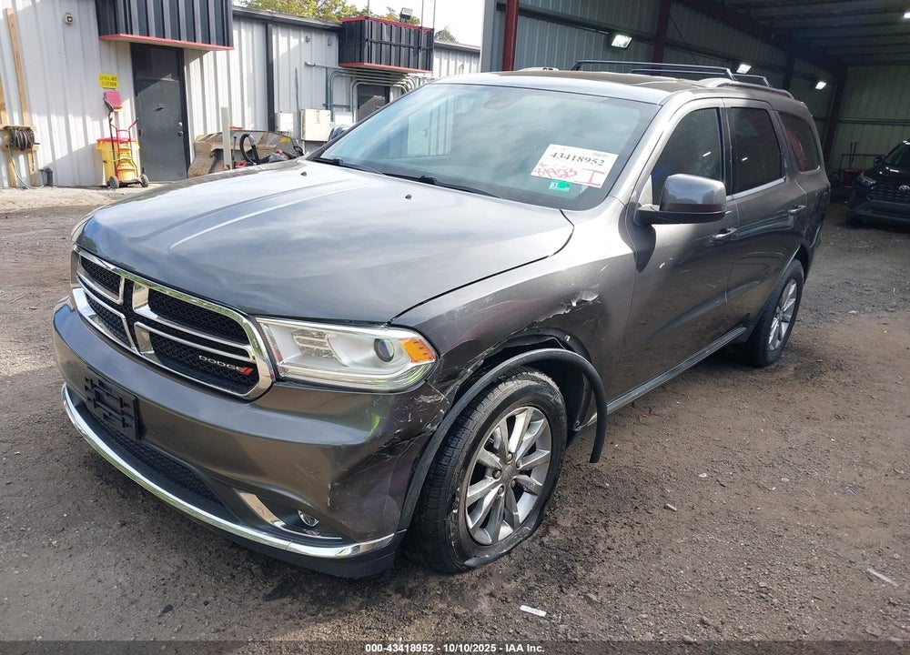 2017 DODGE DURANGO SXT AWD VIN: 1C4RDJAG3HC839874