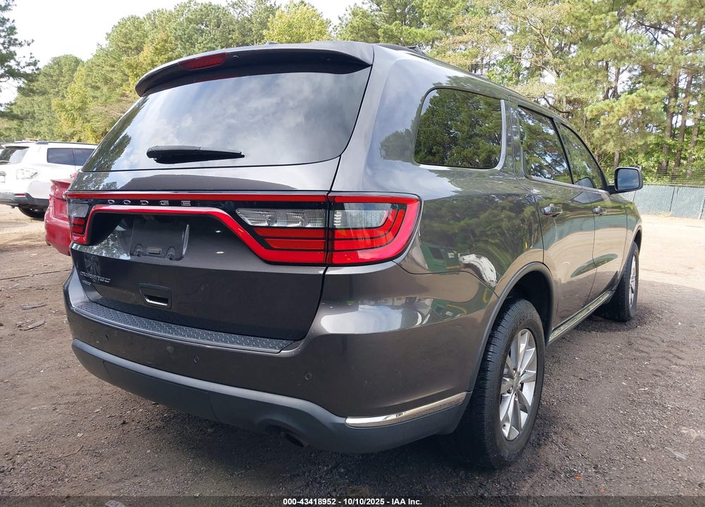 2017 DODGE DURANGO SXT AWD VIN: 1C4RDJAG3HC839874