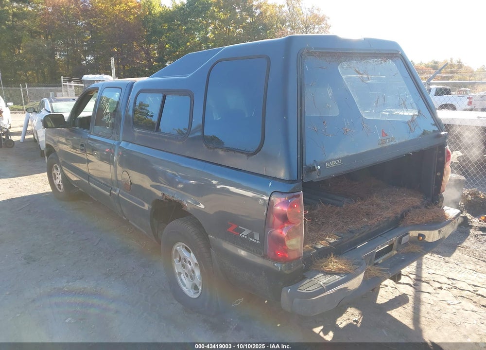 2003 CHEVROLET SILVERADO 1500 VIN: 2GCEK19V731322678