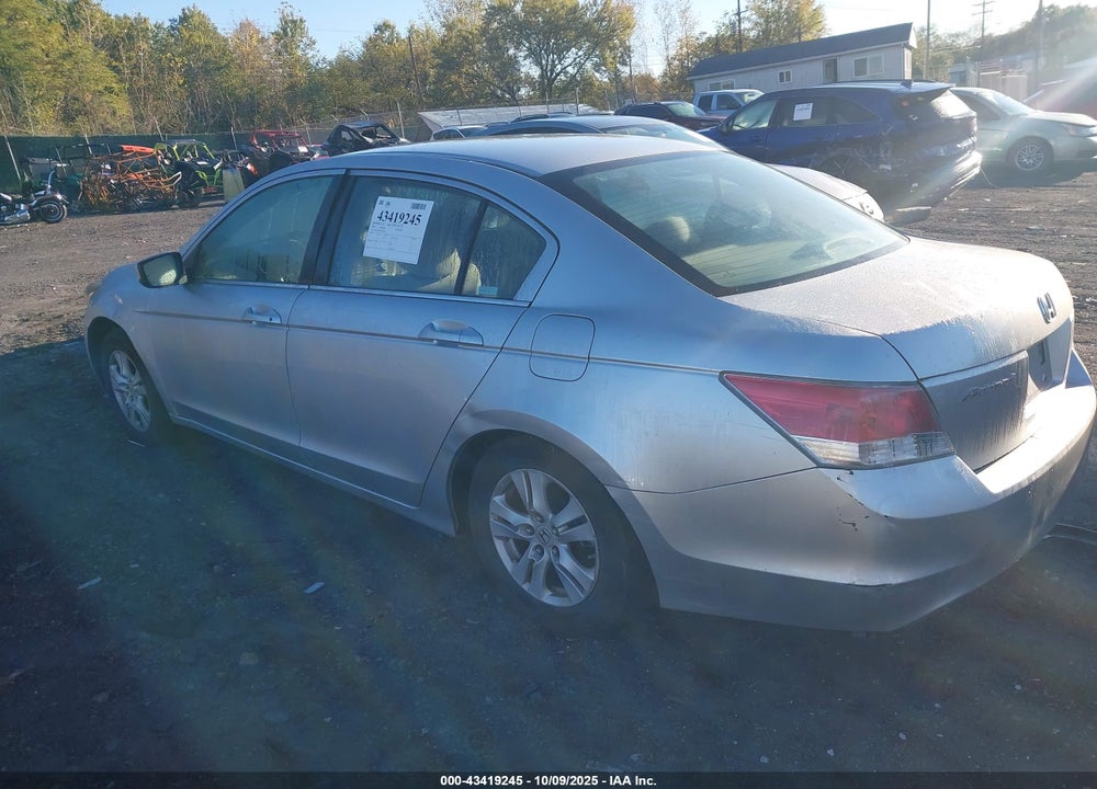 2009 HONDA ACCORD VIN: 1HGCP26489A132026