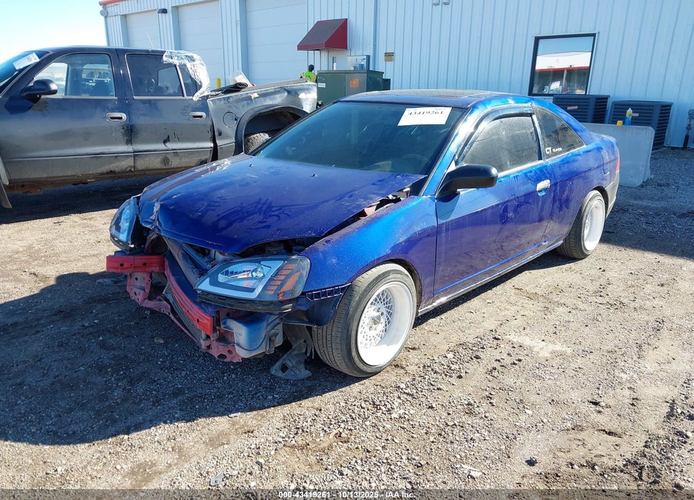 2001 HONDA CIVIC EX VIN: 1HGEM21931L006346