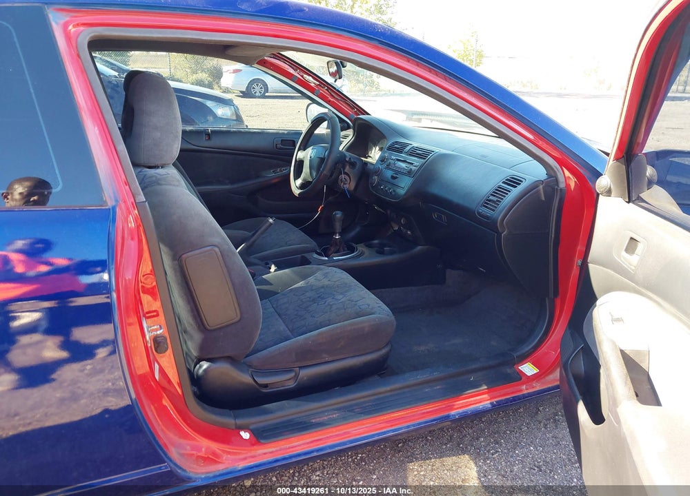 2001 HONDA CIVIC EX VIN: 1HGEM21931L006346