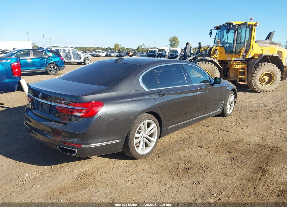 2016 BMW 750I XDRIVE VIN: WBA7F2C5XGG420203