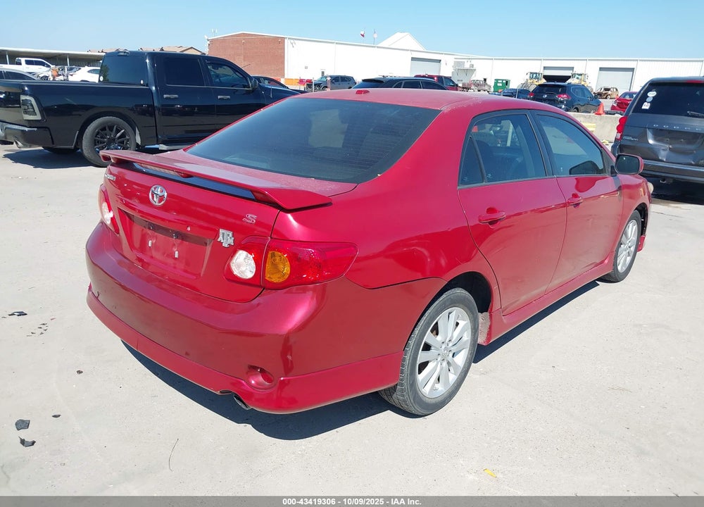 2010 TOYOTA COROLLA S VIN: 1NXBU4EE0AZ276581