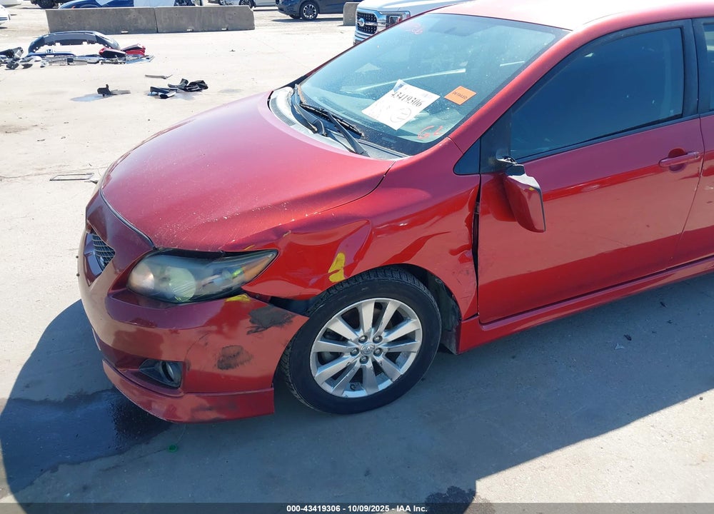 2010 TOYOTA COROLLA S VIN: 1NXBU4EE0AZ276581