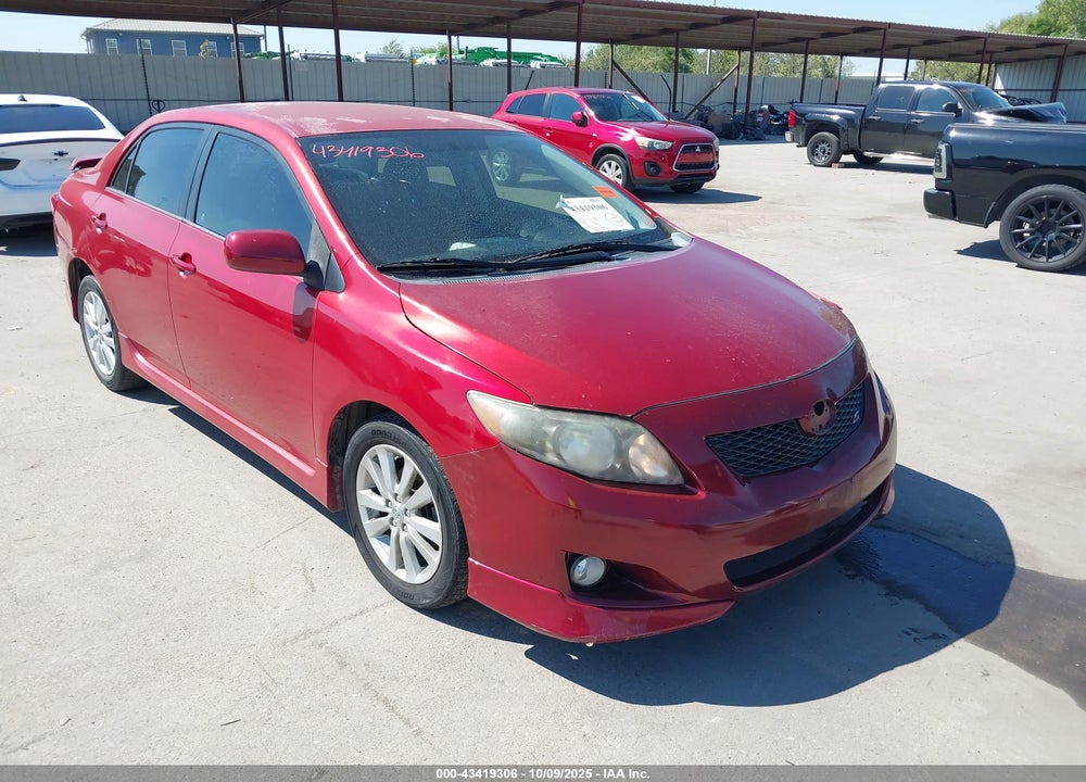 2010 TOYOTA COROLLA S VIN: 1NXBU4EE0AZ276581