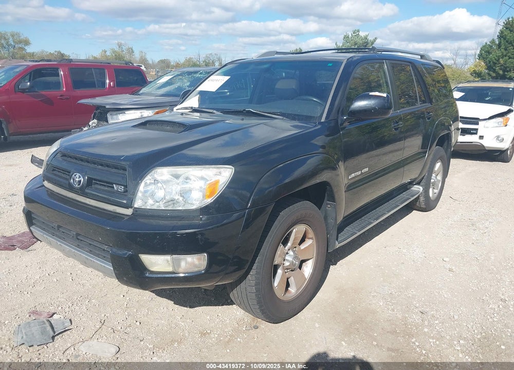 2003 TOYOTA 4RUNNER LIMITED V8 VIN: JTEBT17R330001704