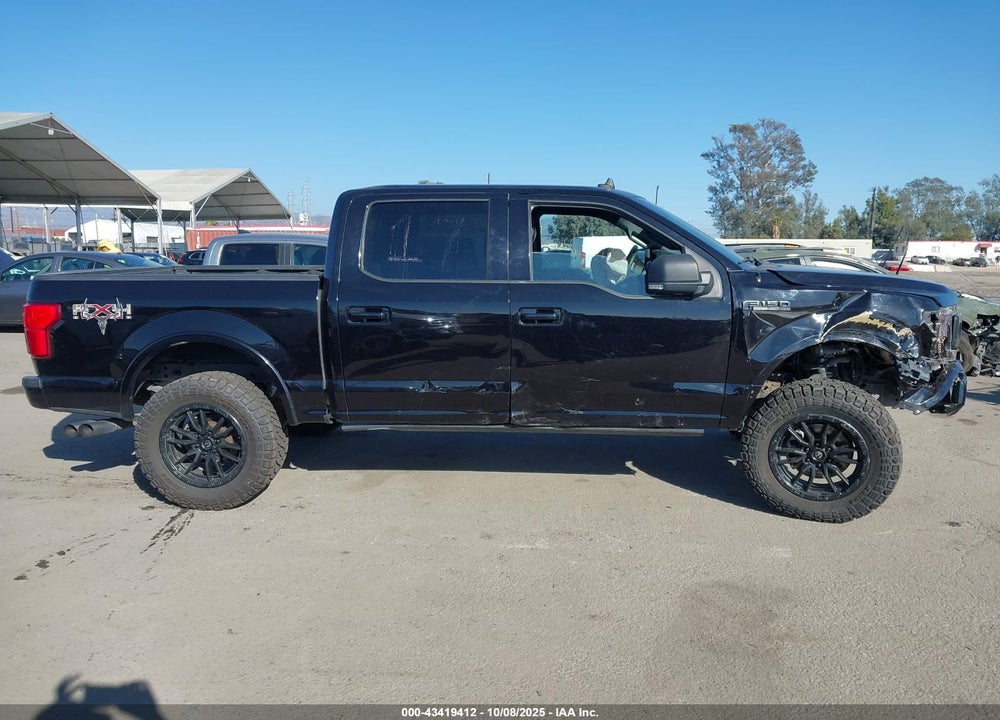 2019 FORD F150 SUPERCREW VIN: 1FTEW1E43KKD73255