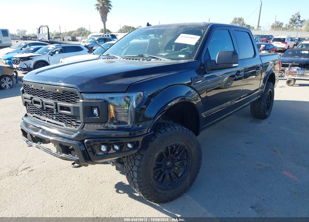 2019 FORD F150 SUPERCREW VIN: 1FTEW1E43KKD73255