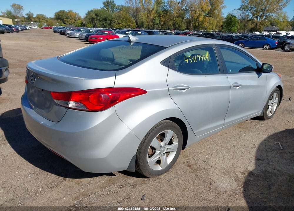 2013 HYUNDAI ELANTRA GLS VIN: 5NPDH4AE0DH339670