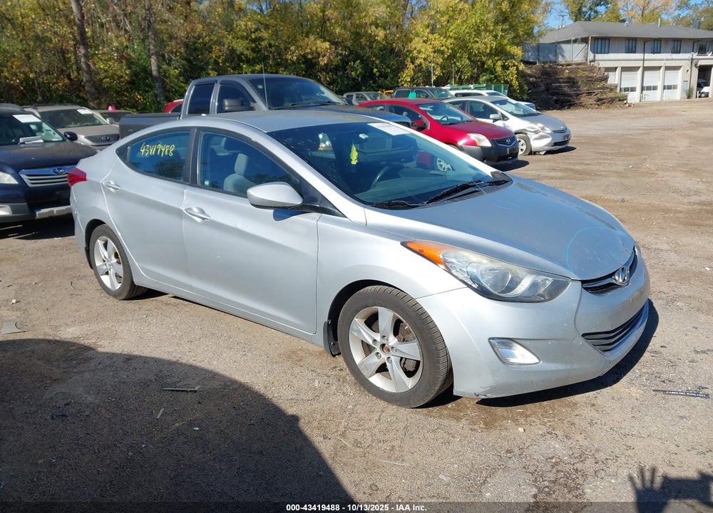 2013 HYUNDAI ELANTRA GLS VIN: 5NPDH4AE0DH339670