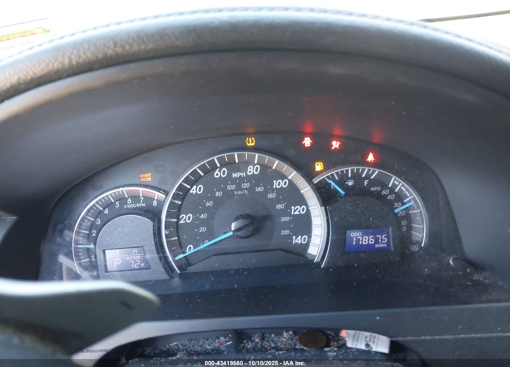 2012 TOYOTA CAMRY SE LIMITED EDITION VIN: 4T1BF1FK0CU171989