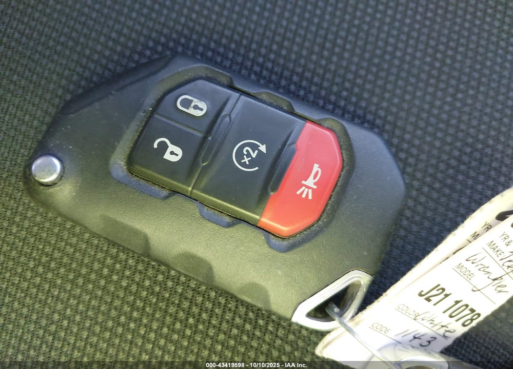 2021 JEEP WRANGLER UNLIMITED VIN: 1C4HJXDG0MW731143