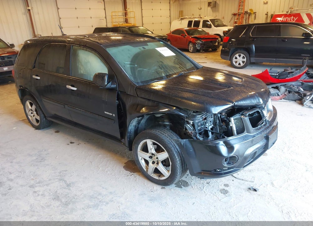 2009 PONTIAC TORRENT GXP VIN: 2CKDL637396249118