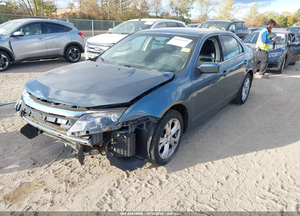 2012 FORD FUSION VIN: 3FAHP0HA8CR168362