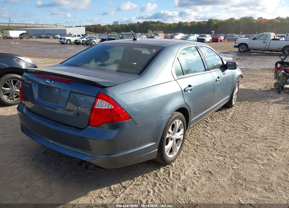 2012 FORD FUSION VIN: 3FAHP0HA8CR168362